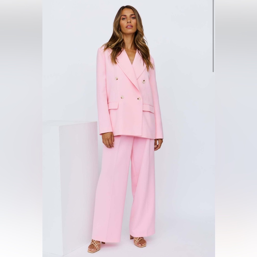 Lioness Brentwood Pink Blazer NWT